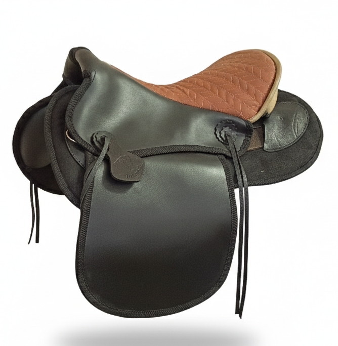 زین اسب و سوارکاری طرح استرالیایی مدل دورنگ